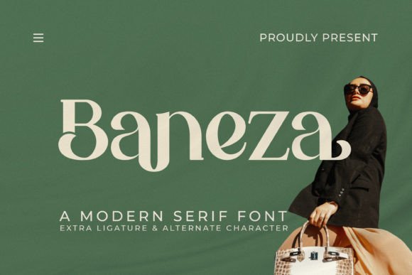 Baneza: A Premium Serif Font for Professional Branding