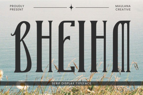 Bheihm: A Stylish Serif Font for Handmade Creations