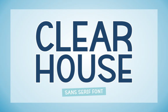 Clear House Font for Modern Web Design