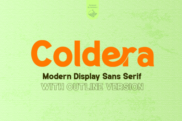 Coldera: A Modern Sans Serif Font for Web Design