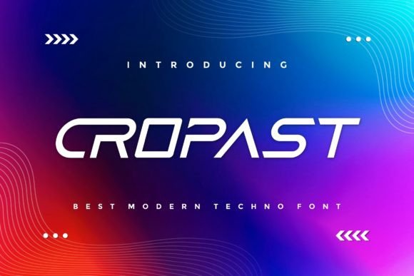 Cropast: A Modern Sans Serif Font for Editorial Projects