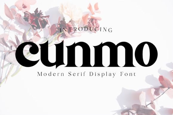 Cunmo Serif Font for Handmade Creations