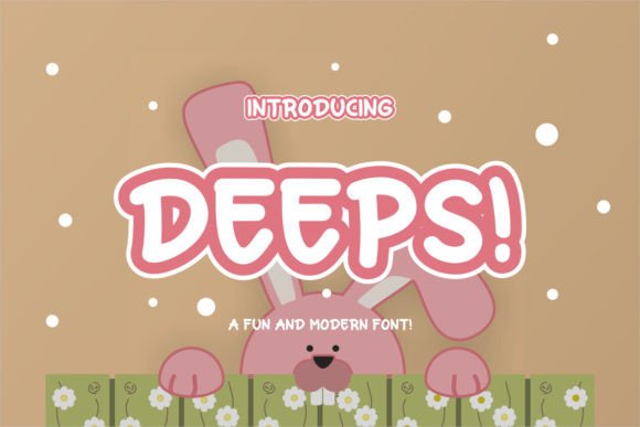 Deeps: A Modern Font for Bold Digital Marketing
