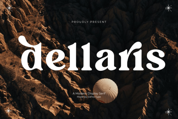 Dellaris: A Modern Serif Font for Stronger Brand Communication