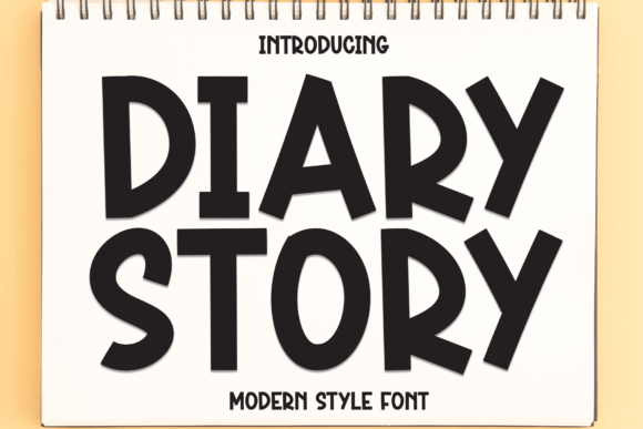 Diary Story: A Warm Sans Serif for Modern Branding