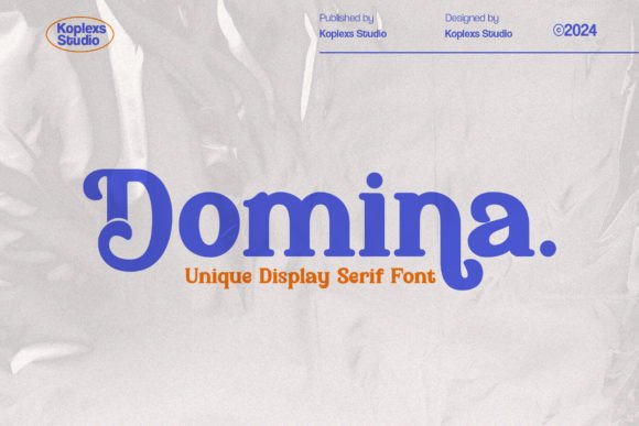 Domina: The Serif Font That Elevates Luxury Branding