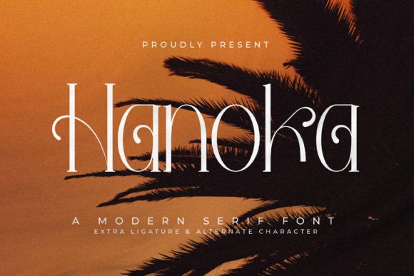 Enhance Your Brand with the Hanoka Serif Font