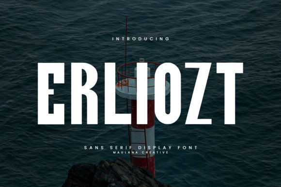Erliozt: A Modern Sans Serif Font for Strong Branding