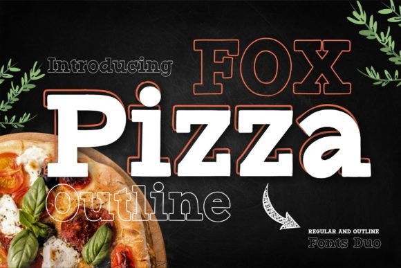Fox Pizza: A Modern Slab Serif for Editorial Design