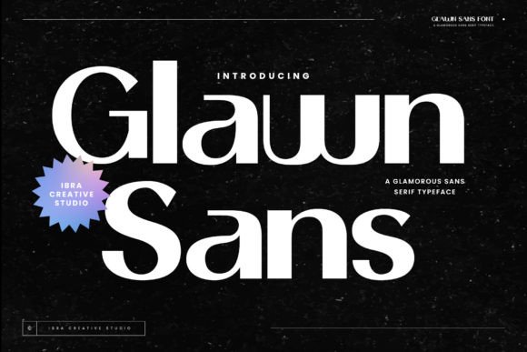 Glawnn Sans: A Versatile Sans Serif for Modern Design