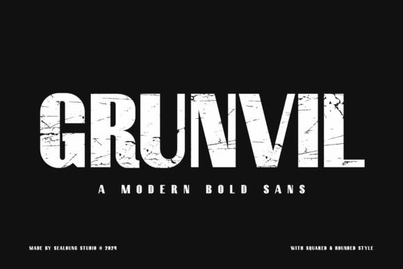 Grunvil: A Bold Sans Serif Font for Modern Marketing