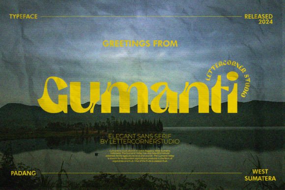 Gumanti Font for Professional Branding