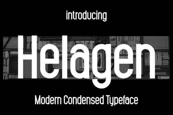 Helagen: A Modern Sans Serif Font for Strong Branding