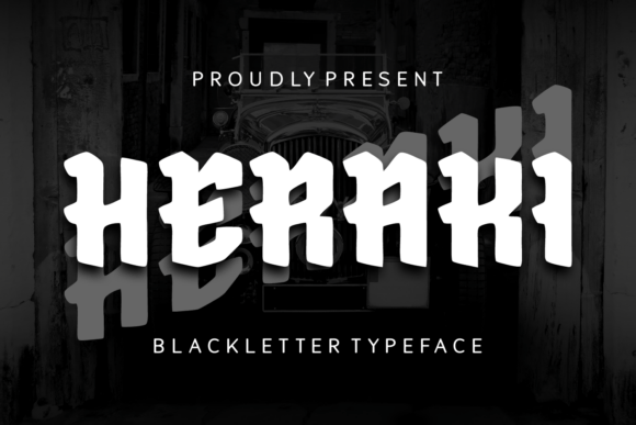 Heraki: A Modern Blackletter Font for Web Design