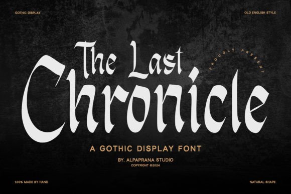 How Last Chronicle Elevates Brand Campaigns with Blackletter Style