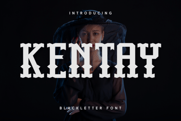 Kentay: A Bold Blackletter Font for Branding and Design