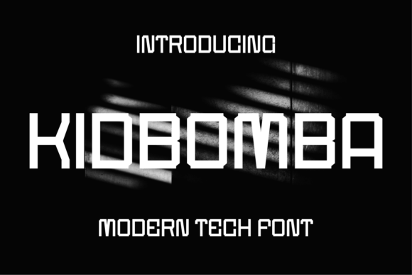 Kidbomba: A Modern Font for Small Business Branding