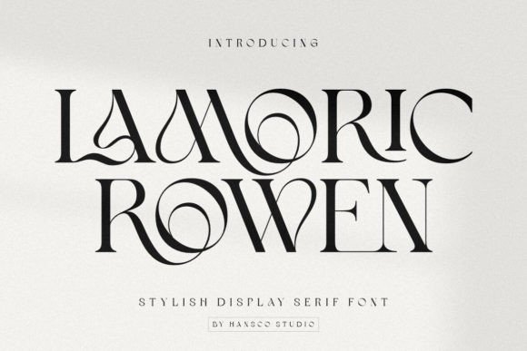 Lamoric Rowen: A Serif Font for Thoughtful Typography
