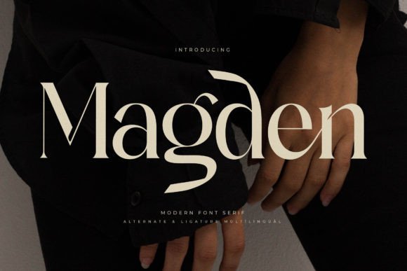 Magden Serif Font for Web Design