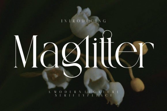 Maglitter: A Modern Serif Font for Polished Branding