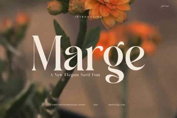Marge Serif Font for Handmade Creations
