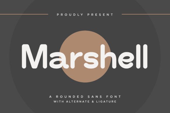 Marshell: A Warm Sans Serif Font for Modern Editorial Design