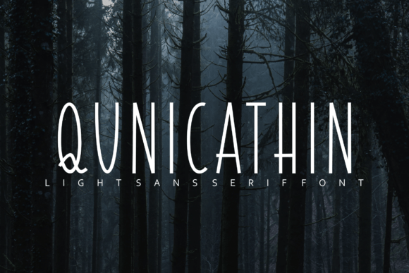 Qunicathin: A Serif Font That Elevates Branding Projects
