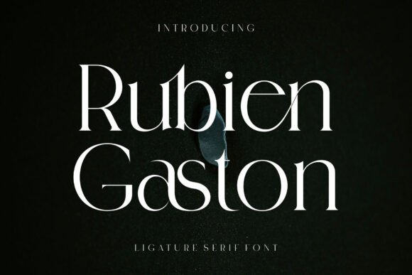 Rubien Gaston Serif Font for Modern Branding